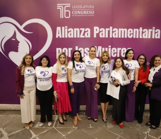 Diputadas de diferentes fuerzas políticas de la 76 Legislatura conformaron Alianza en pro de mujeres michoacanas