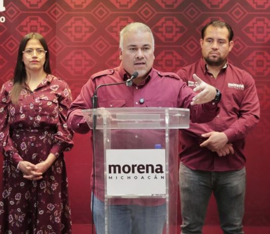 “Con México se coopera, no se amenaza”: Morena Michoacán, respalda a la Presidenta Claudia Sheinbaum ante nueva embestida de Trump