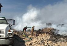 Gobierno de Tarímbaro intensifica acciones en el relleno sanitario; estiman 70% de control este domingo
